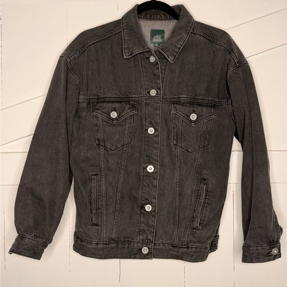 Wild Fable Black Jean Jacket